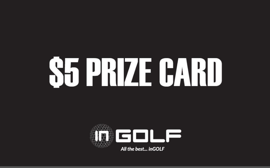 Picture of inGOLF $5 Prize Card