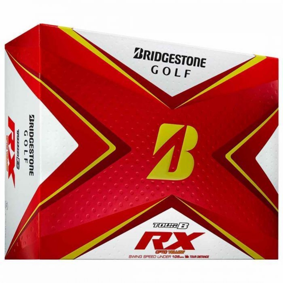 Picture of Bridgestone Tour B-RX Golf Ball Yellow (12)