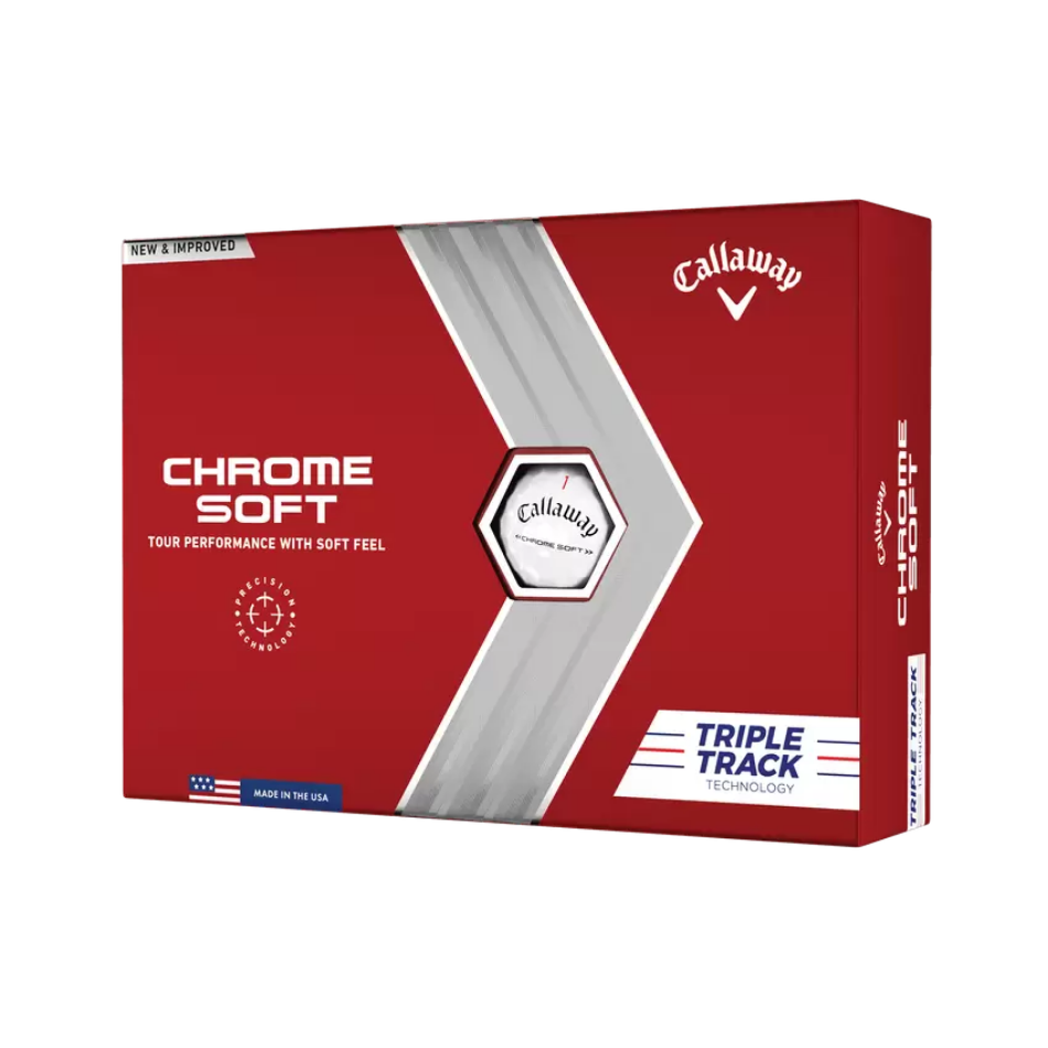 Picture of Callaway Chrome Soft Triple Track Golf Ball (12)