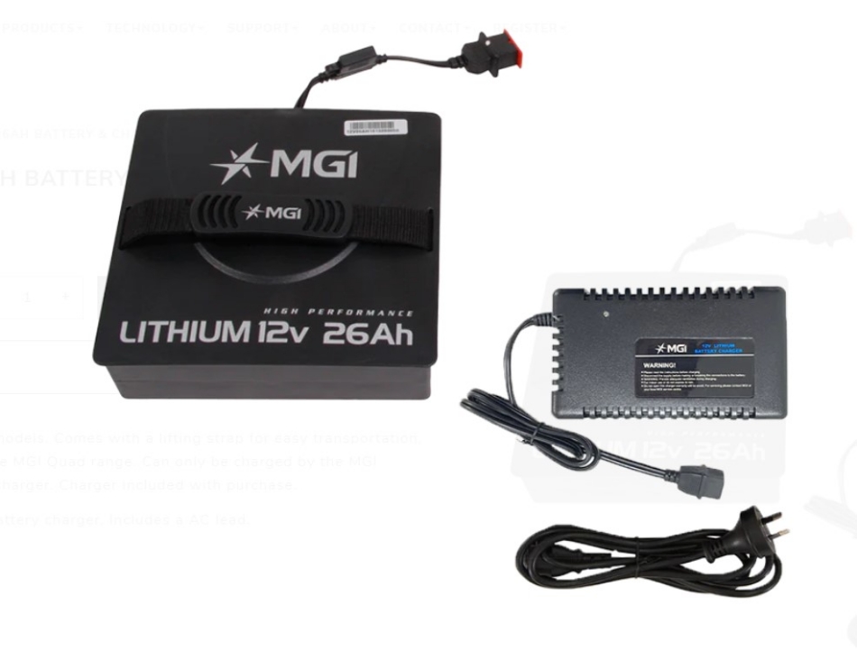 Picture of MGI Battery & Charger 