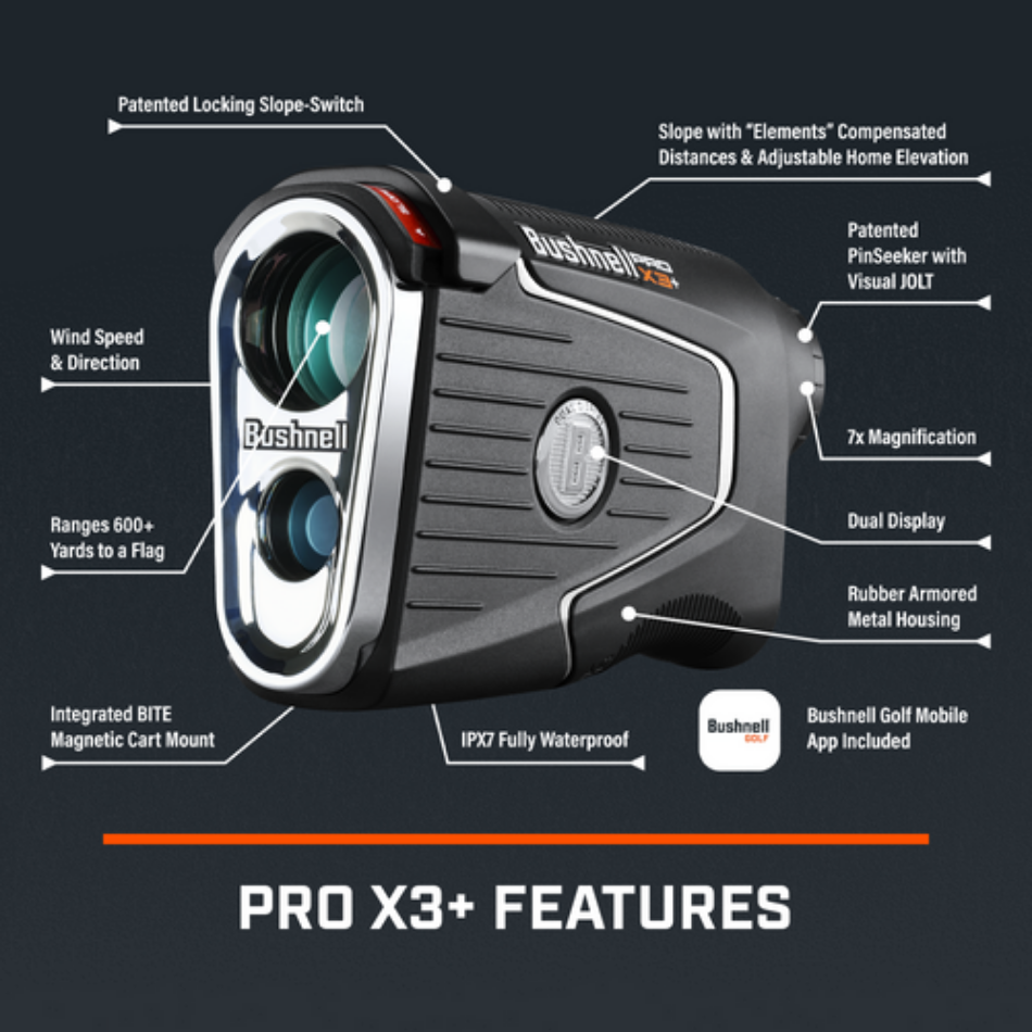 Picture of Bushnell Pro X3+ Rangefinder